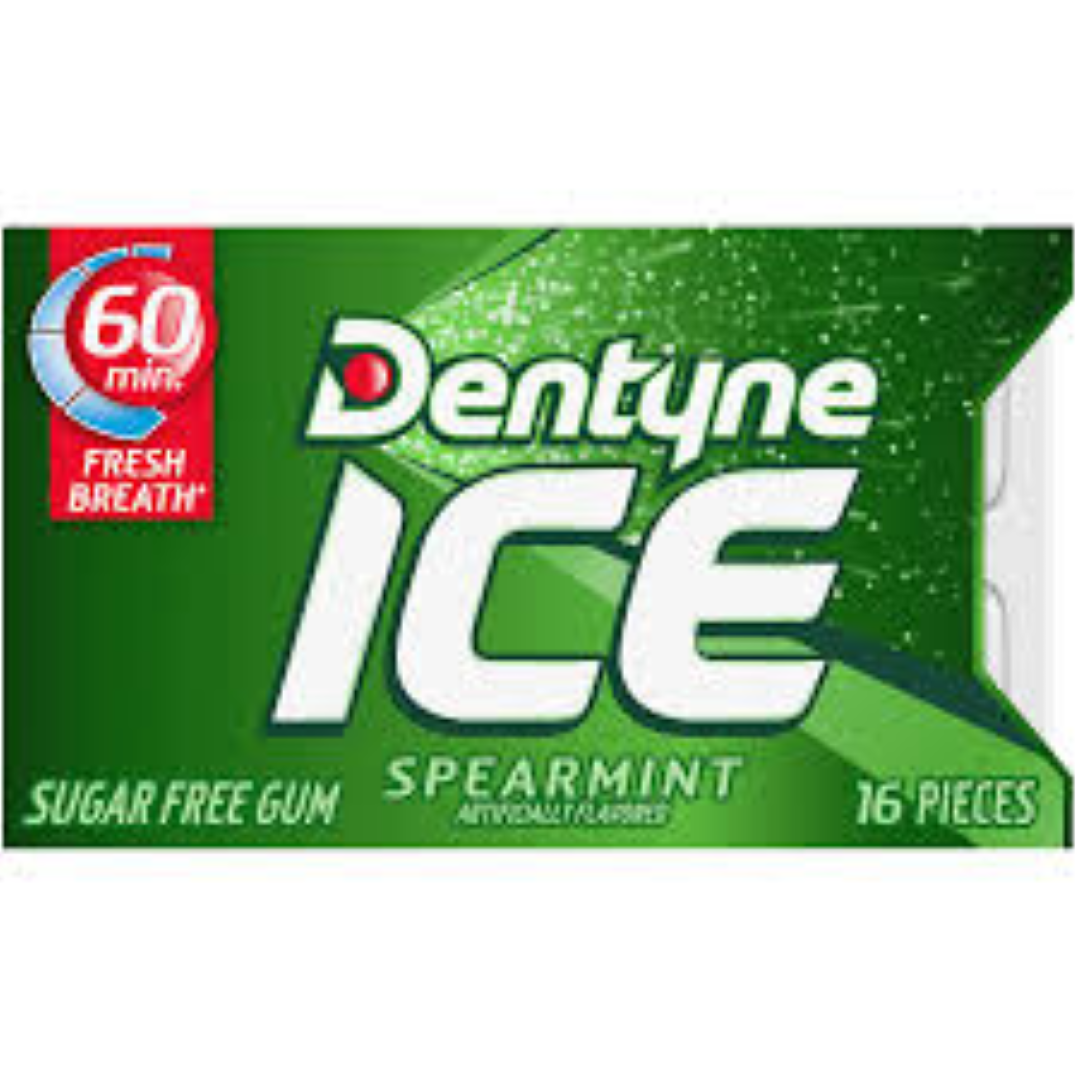 DENTYNE ICE SPEARMINT 40MIN